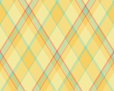 Argyle geometrik eşkenar dörtgenin kusursuz deseni. Harlequin duvar kağıdı tasarımını kontrol et. Web geçmişi için klasik elmas şekilli tekstil malzemesi, baskı kumaşı, kazak, ambalaj kağıdı, hediye kartı, davetiye.