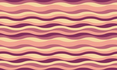 Sakinleştirici pastel renklerdeki sakin, dalgalı çizgiler arka plan, tekstil ve web sitesi tasarımı için kusursuz bir desen oluşturur..