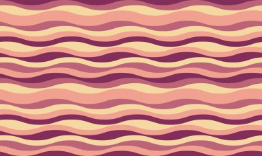 Sakinleştirici pastel renklerdeki sakin, dalgalı çizgiler arka plan, tekstil ve web sitesi tasarımı için kusursuz bir desen oluşturur..
