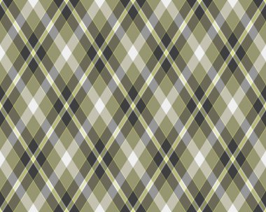 Argyle geometrik eşkenar dörtgenin kusursuz deseni. Harlequin duvar kağıdı tasarımını kontrol et. Web geçmişi için klasik elmas şekilli tekstil malzemesi, baskı kumaşı, kazak, ambalaj kağıdı, hediye kartı, davetiye.