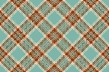 Zarif deniz mavisi, bej ve kahverengi ekose desenli. Tekstil tasarımı, giysi, web sitesi geçmişi ya da hatıra defteri için mükemmel.