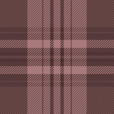 Kalıplar kusursuz, halı vektör ekoseli arka plan. Pastel ve kırmızı renklerde saten kumaş kumaş kumaşı..