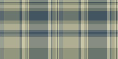 Centilmen desenli tekstil arka planı, cazibeli tartan vektör dokusu. Düğümsüz kumaş, pastel ve gri renk paletinde ekose denetimi.