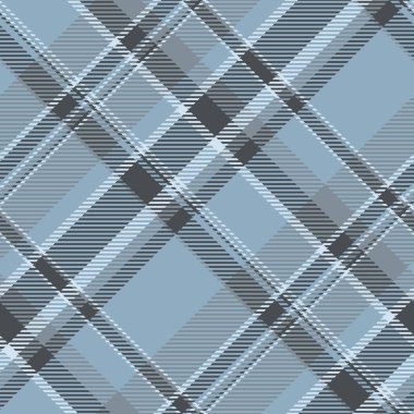 Tartan arkaplan vektörü, dikişli doku dokusu kumaşı. Uk tekstil ekoseli pastel ve açık renk paletinde kontrol.