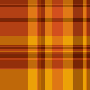 Sonbahar ekose desenli bol portakal ve kahverengiler. Sahte temalı tasarımlar, tekstil baskıları ya da arka planlar için mükemmel. Sıcaklık, konfor ve kırsal cazibeyi çağrıştırıyor..