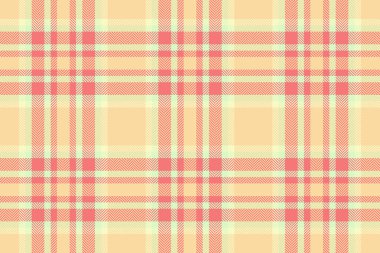 Değişken ekose desenli, oktoberfest desenli tartan kumaş. Glen arkaplan vektör tekstil denetimi ışık ve kehribar renk paleti.