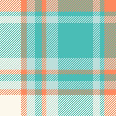 Ekose desenli kumaş, şükran günü tartan doku kontrolü. Grunge vektör arkaplanı gök mavisi ve açık renk paletinde kusursuz tekstil.