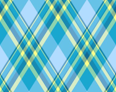 Argyle geometrik eşkenar dörtgenin kusursuz deseni. Harlequin duvar kağıdı tasarımını kontrol et. Web geçmişi için klasik elmas şekilli tekstil malzemesi, baskı kumaşı, kazak, ambalaj kağıdı, hediye kartı, davetiye.