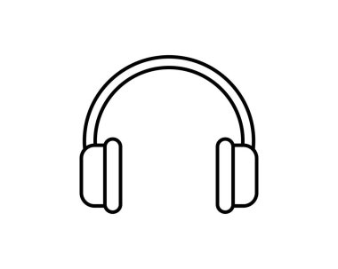 Aşırı duygulu kulaklıkların basit ama çarpıcı sanat çizelgesi. Web siteleri, uygulamalar ya da temiz, modern bir ses simgesine ihtiyaç duyan her proje için mükemmel.