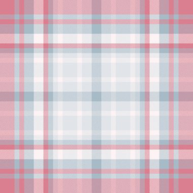 Şimdiki doku arka plan tekstili, ekose desensiz alın. Tebrik kartı tartan kumaş vektörünü saf gümüş ve pastel renklerle kontrol et.
