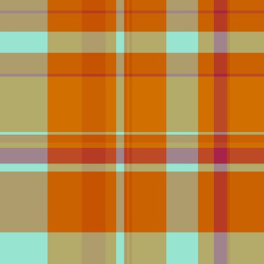 Mevsimsiz tartan peyniri, defter vektör ekose deseni. Preppy doku arkaplan kumaşı turuncu ve sarı renk paleti ile tekstil.