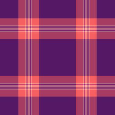 Şık mercan ve mor ekose desenli. Tekstil tasarımı, web sitesi geçmişi ya da moda projeleri için mükemmel. Bu canlı, pürüzsüz doku modern ve sofistike bir estetik sunuyor..
