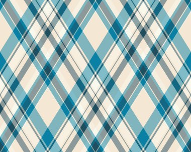 Argyle geometrik eşkenar dörtgenin kusursuz deseni. Harlequin duvar kağıdı tasarımını kontrol et. Web geçmişi için klasik elmas şekilli tekstil malzemesi, baskı kumaşı, kazak, ambalaj kağıdı, hediye kartı, davetiye.