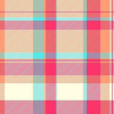 Canlı pastel ekose desenli. Tekstil tasarımı, moda, web sitesi geçmişi ya da ambalaj için mükemmel. Bu neşeli ve modern tasarım ilkbahar ve iyimserliği çağrıştırıyor..