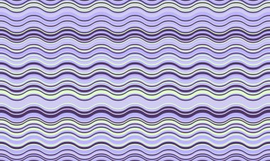 Sakinleştirici pastel mor renklerde soyut dalgalı çizgiler. Web sitesi afişleri, tekstil tasarımları ya da projelerinize zarif ama şık bir doku eklemek için mükemmel.