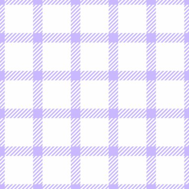 İnce lavanta ve beyaz gingham deseni. Geçmişi, tekstili ve kırtasiyesi için mükemmel. Zarif, minimalist estetik. Huzur ve sükuneti çağrıştırıyor..