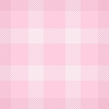 Hassas pembe ve beyaz gingham şablonu. Geçmişi, tekstili ya da kadın markası için mükemmel. İnce doku görsel ilgi ekliyor.