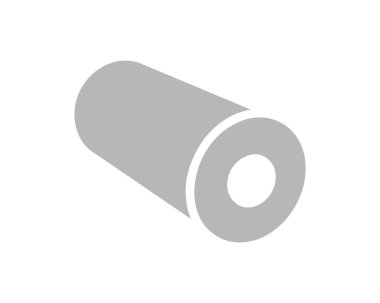 Depoyu, arzı ya da potansiyeli temsil eden yuvarlanan bir maddenin basit gri simgesi. Paketleme, teslimat veya imalat kavramlarını resmetmek için mükemmel..