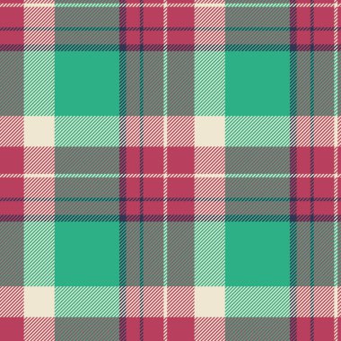 Deniz mavisi, pembe ve gri renkli canlı ekose desenler. Tekstil tasarımı, moda, web siteleri veya ambalaj için mükemmel.
