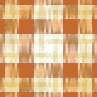 Bej ve yanmış turuncu ile sıcak sonbahar ekose desenli. Düşmüş tasarımlar, tekstil ve mevsimlik markalar için mükemmel. Ringa kemiği dokusu ve görsel ilgi ekliyor..