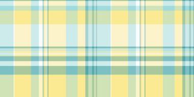 Dinlenme geçmişi kontrol vektörü, kabile kumaşı dikişsiz tekstil. Masa bezi desenli ekose kumaş desenli ışık ve pastel renk paleti.