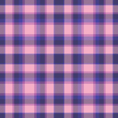 Fikir dokusu tartan, kumaş kumaş kumaşı. Üstüste bindirilmiş desen ekoseli denetimi çivit ve açık renk paletinde pürüzsüz.