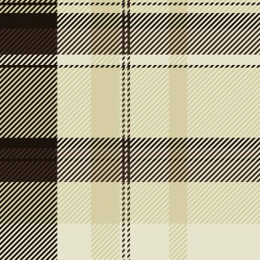 Zarif bej ve kahverengi ekose desenli. Tekstil tasarımı, moda veya web sitesi geçmişi için mükemmel. Bu sofistike doku sıcaklığı ve klasik stili çağrıştırıyor..