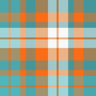 Vektör dokusu, boş tekstil arkaplanı. Cyan ve parlak renk paletinde hobi tartsız kumaş denetimi.