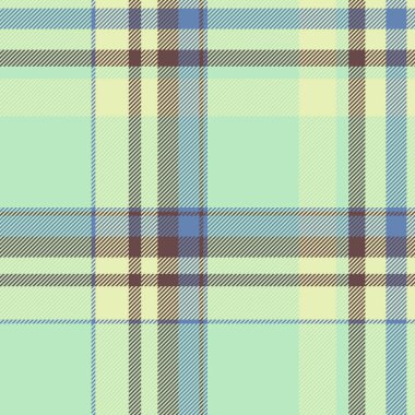 Pastel ekose desenli. Yumuşak, sakinleştirici renkler tekstil, web siteleri veya ambalaj için çok yönlü bir tasarım oluşturur.