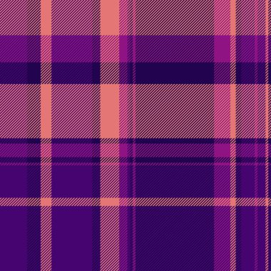 Canlı mor ve şeftali rengi