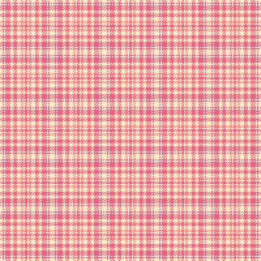 Grafiksel arka plan desenli tekstil, sessiz kumaş ekose vektörü. Çıplak desen tartan denetimi kırmızı ve bisk renk paletinde pürüzsüzdür.