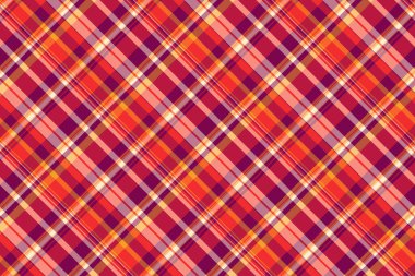 Sıcak sonbahar renklerinde canlı çapraz ekoseli desen. Tekstil tasarımı, moda, web siteleri ve markalaşma için mükemmel. Bu enerjik, tekrarlayan doku sıcaklığı ve rahatlığı çağrıştırıyor..