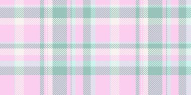 Ayak tartan deseni, sonsuz kumaş tekstil vektörü. Işık ve pastel renk paletinde fikirsiz ekoseli arkaplan deseni.