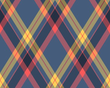 Canlı köşegen ekose desenli, sessiz mücevher tonlarında. Tekstil tasarımı, moda veya web sitesi geçmişi için mükemmel. Bu pürüzsüz doku sıcaklığı ve karmaşıklığı çağrıştırıyor..