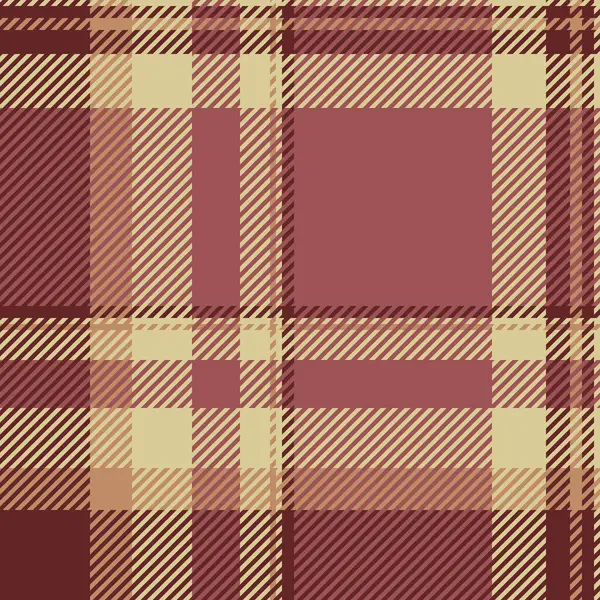 Doğum günü tekstil arka plan vektörü, kadın moda ekose desenli. Kırmızı ve sarı renk paletinde ergenlik kumaşı desensiz..