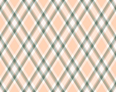 Argyle geometrik eşkenar dörtgenin kusursuz deseni. Harlequin duvar kağıdı tasarımını kontrol et. Web geçmişi için klasik elmas şekilli tekstil malzemesi, baskı kumaşı, kazak, ambalaj kağıdı, hediye kartı, davetiye.