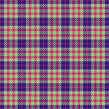 Pencere desenli tartan ekose, reklam kumaşı desenli, dikişsiz. Parlak ve yeşil renk paletinde tekstil arkaplan kontrolü yap.