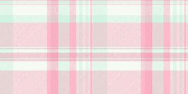 Paskalya arka planı kusursuz, tartan kumaş vektörü reklamı. Düzenli desen desenli tekstil ekose ışık ve bal çiği renk paleti.