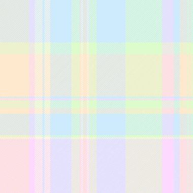 Görüntü ekosesiz doku, üst sınıf kumaş tartan vektörü. Açık ve beyazlaşmış badem rengi paletinde yerel tekstil denetim motifi.
