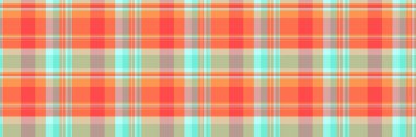 Vichy tekstil dikişsiz, eski desenli ekose dokusunu kontrol et. Açık ve kırmızı renk paletinde tam arkaplan vektör kumaşı.