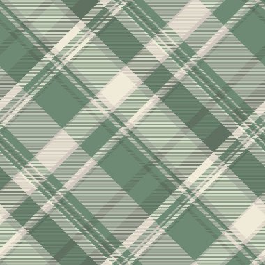 Zarif adaçayı yeşili ve krem çapraz ekose desenli. Tekstil tasarımları, web sitesi geçmişi ya da el işi projeleri için mükemmel.