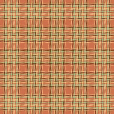 Çoklu doku vektör tekstili, arka plan kontrol kalıbı. Mutlu noeller ekosesiz turuncu kumaş ve kehribar renk paleti.