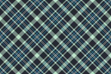 Zarif deniz mavisi ve nane yeşili ekose desenli. Tekstil tasarımı, giyim, moda, ambalaj kağıdı ya da web sitesi geçmişi için mükemmel.