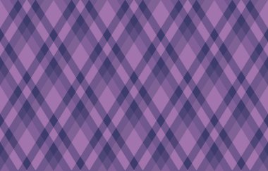 Argyle geometrik eşkenar dörtgenin kusursuz deseni. Harlequin duvar kağıdı tasarımını kontrol et. Web geçmişi için klasik elmas şekilli tekstil malzemesi, baskı kumaşı, kazak, ambalaj kağıdı, hediye kartı, davetiye.