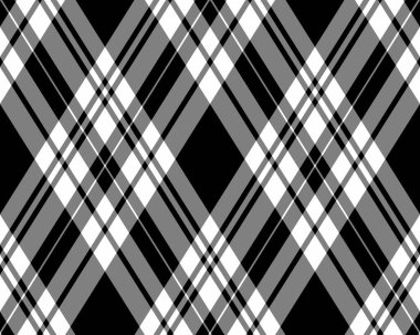 Argyle geometrik eşkenar dörtgenin kusursuz deseni. Harlequin duvar kağıdı tasarımını kontrol et. Web geçmişi için klasik elmas şekilli tekstil malzemesi, baskı kumaşı, kazak, ambalaj kağıdı, hediye kartı, davetiye.