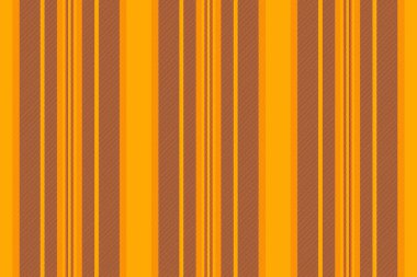 Palto hatları arka plandaki tekstil, erkeksi kumaş dikişsiz desen. Turuncu ve mor renklerde doğum günü kartı çizgisi vektör dikey dokusu.