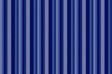 Deko tekstil vektör çizgisi, dikey piknik kumaşı çizgileri. Mavi ve açık renk paletinde motifsiz arkaplan dokusu.