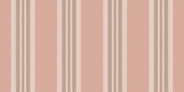 Zarif allık pembe ve bej dikey çizgili desen. Tekstil tasarımı, duvar kağıdı, web sitesi geçmişi ve ambalaj için mükemmel. İnce doku karmaşıklık ekler..