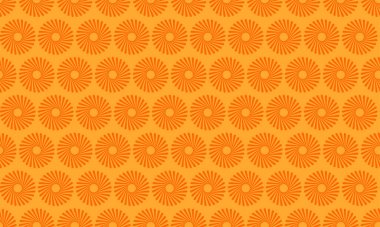 Tekrar eden dairesel motifleri içeren canlı turuncu geometrik desen. Geçmişi, tekstili ya da web sitesi tasarımı için mükemmel. Bu görüntü enerjiyi, sıcaklığı ve iyimserliği çağrıştırıyor..