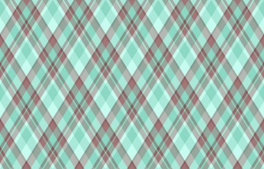 Argyle geometrik eşkenar dörtgenin kusursuz deseni. Harlequin duvar kağıdı tasarımını kontrol et. Web geçmişi için klasik elmas şekilli tekstil malzemesi, baskı kumaşı, kazak, ambalaj kağıdı, hediye kartı, davetiye.